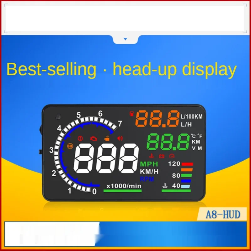 head-up display obd car universal high-definition speed projector portable hud car display