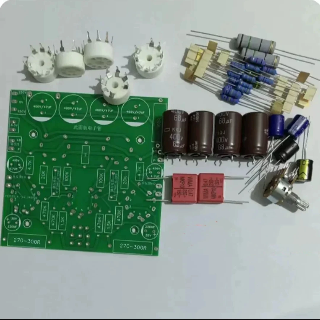 GHXAMP 6P1 Speaker Tube Amplifier Board with Dual 6Z4 Rectifiers & 6N2 Preamp Power Amp 3.5W*2
