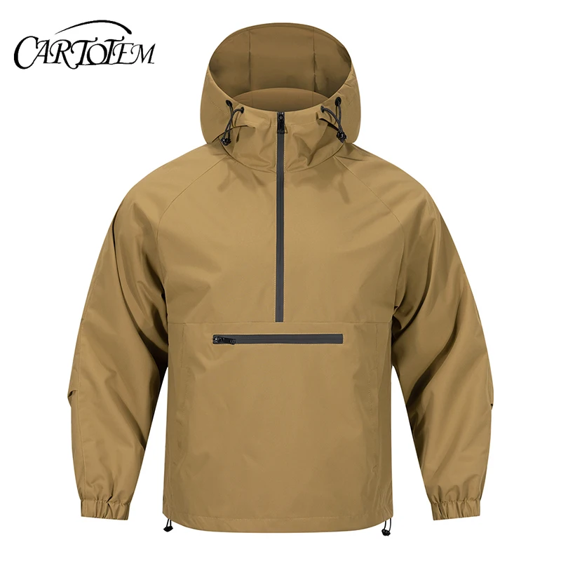 

Мужская куртка с капюшоном, весенне-осенняя толстовка с капюшоном, американский уличный модный пуловер, спортивный стиль, ветровка с половиной шеи