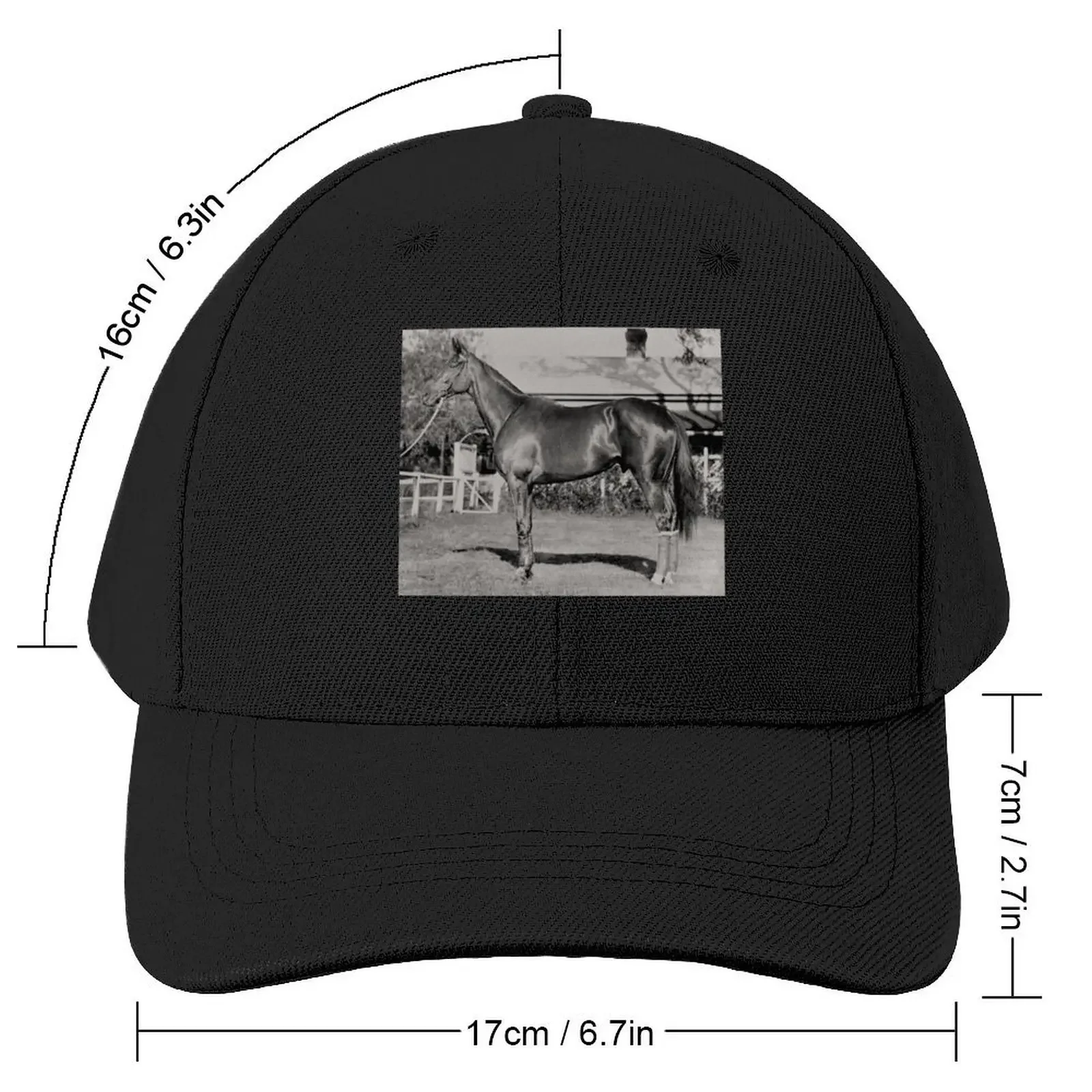 Champion Australasian racehorse Phar Lap. Baseball Cap Beach Golf Hats For Women Men's