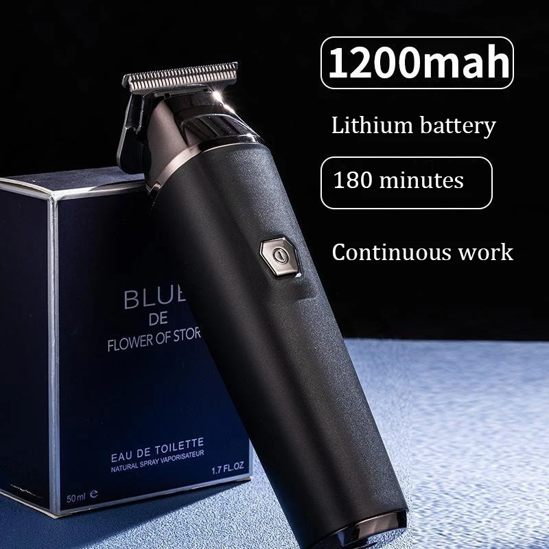 New Professional Hair Clipper Electric Fader Digital Display Electric Hair Trimmer Engraving Scissors Haircut Tool