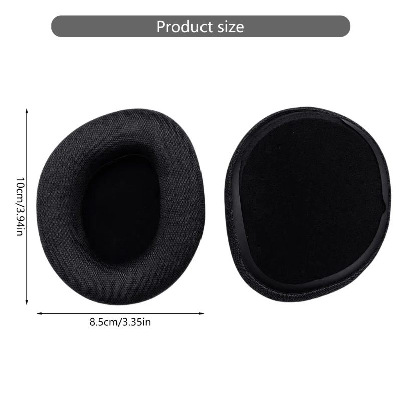 Cuscini per le orecchie delle spugne auricolari in tessuto in tessuto per spiaggia 600 cuffie Gen3 .066a