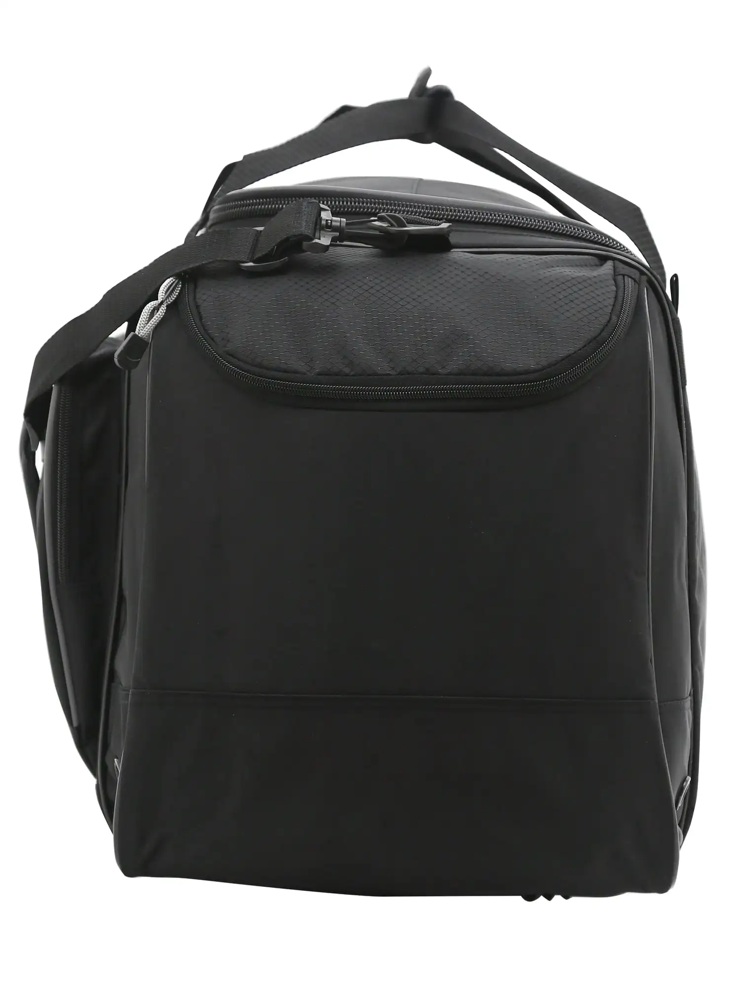 Bolsa de lona deportiva y de viaje de poliéster, 28 ", color negro