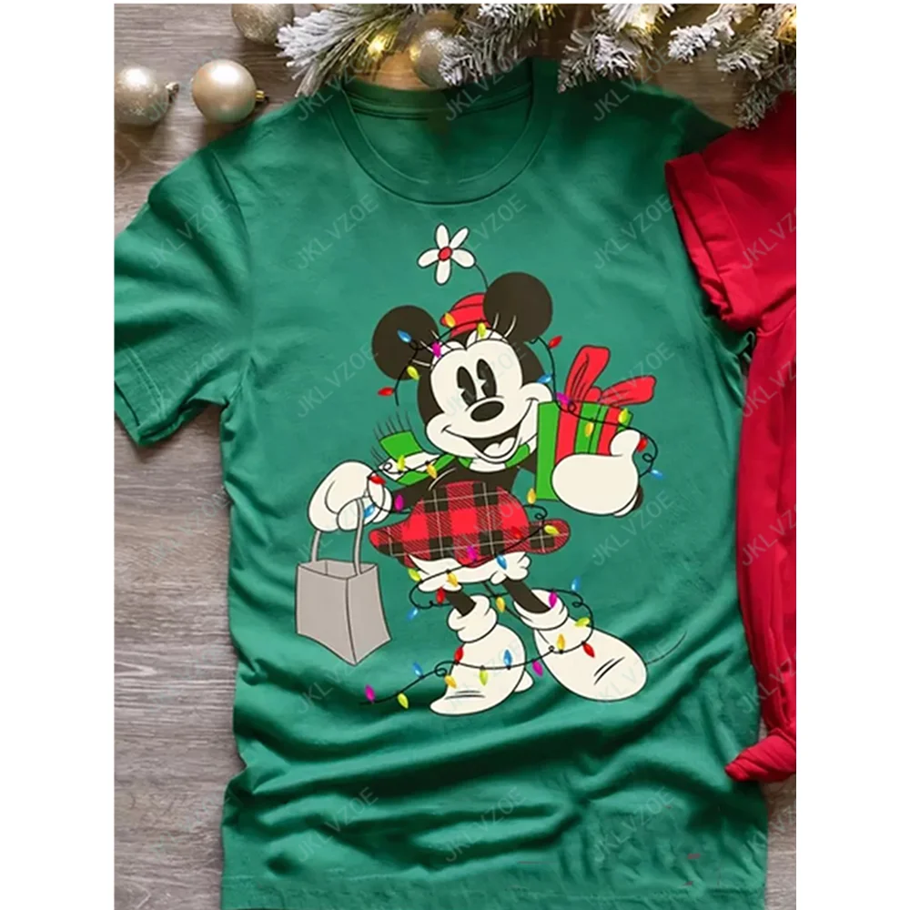 New Hot Sale New Year Valentine's Day Gift Disney Mickey Mouse T-shirt For Women Fashion Cute Casual Short Sleeves T-shirts