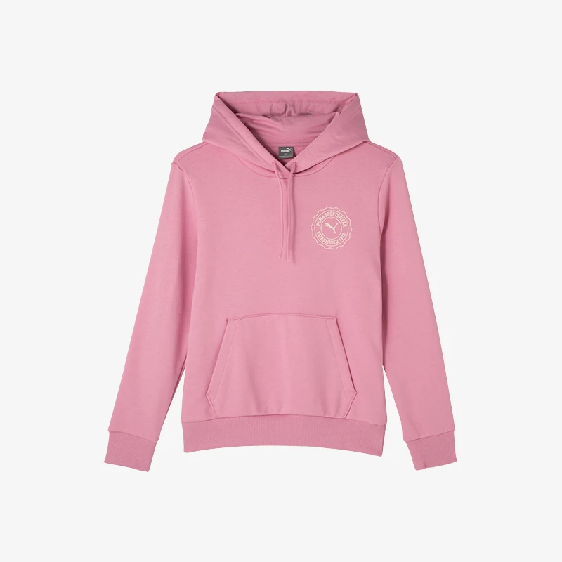 

Puma, новинка осени 2024, женская модная уличная повседневная толстовка с капюшоном и карманами 686063-81