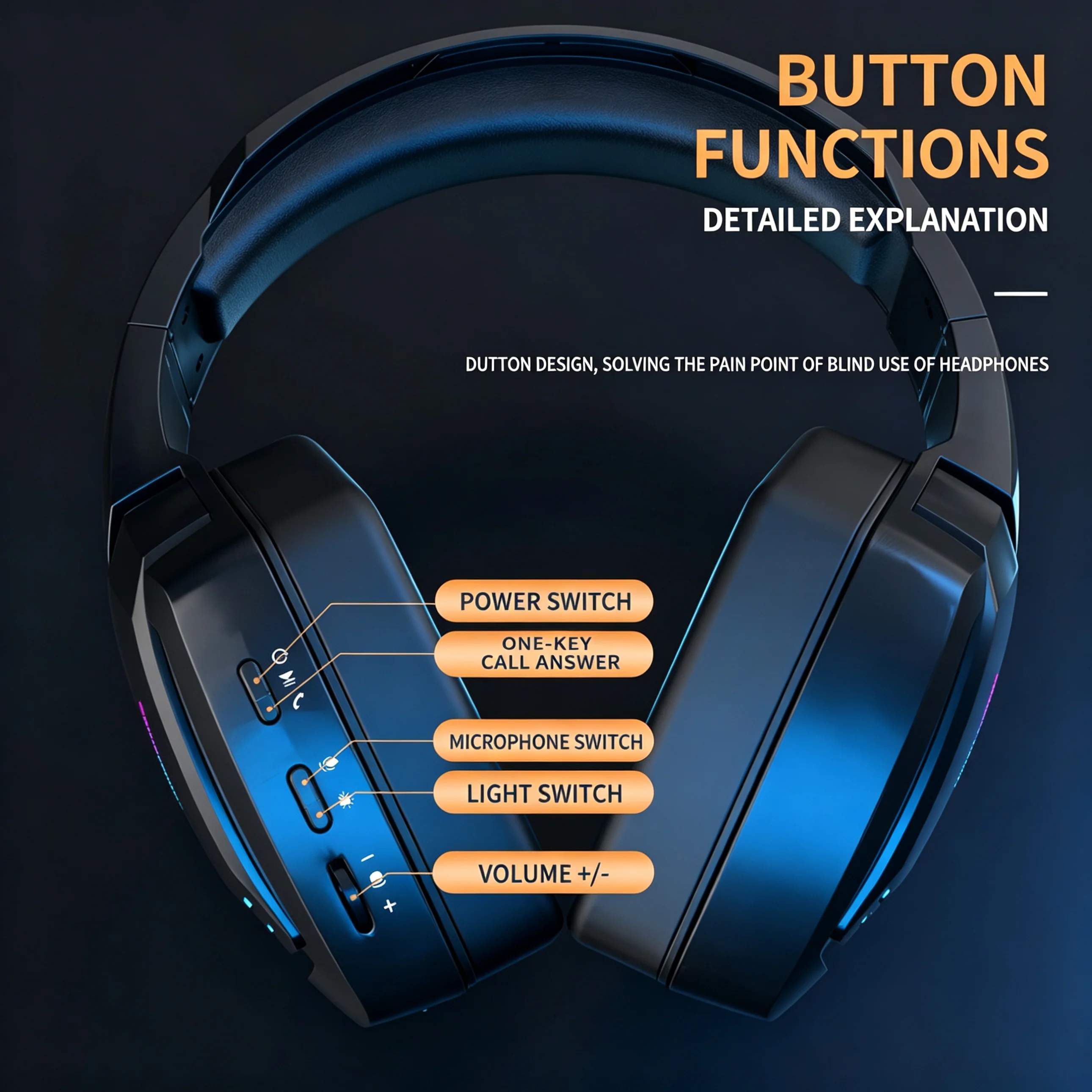 Auriculares Inalámbricos 2.4G - Esports Gaming Bar reseña y precio