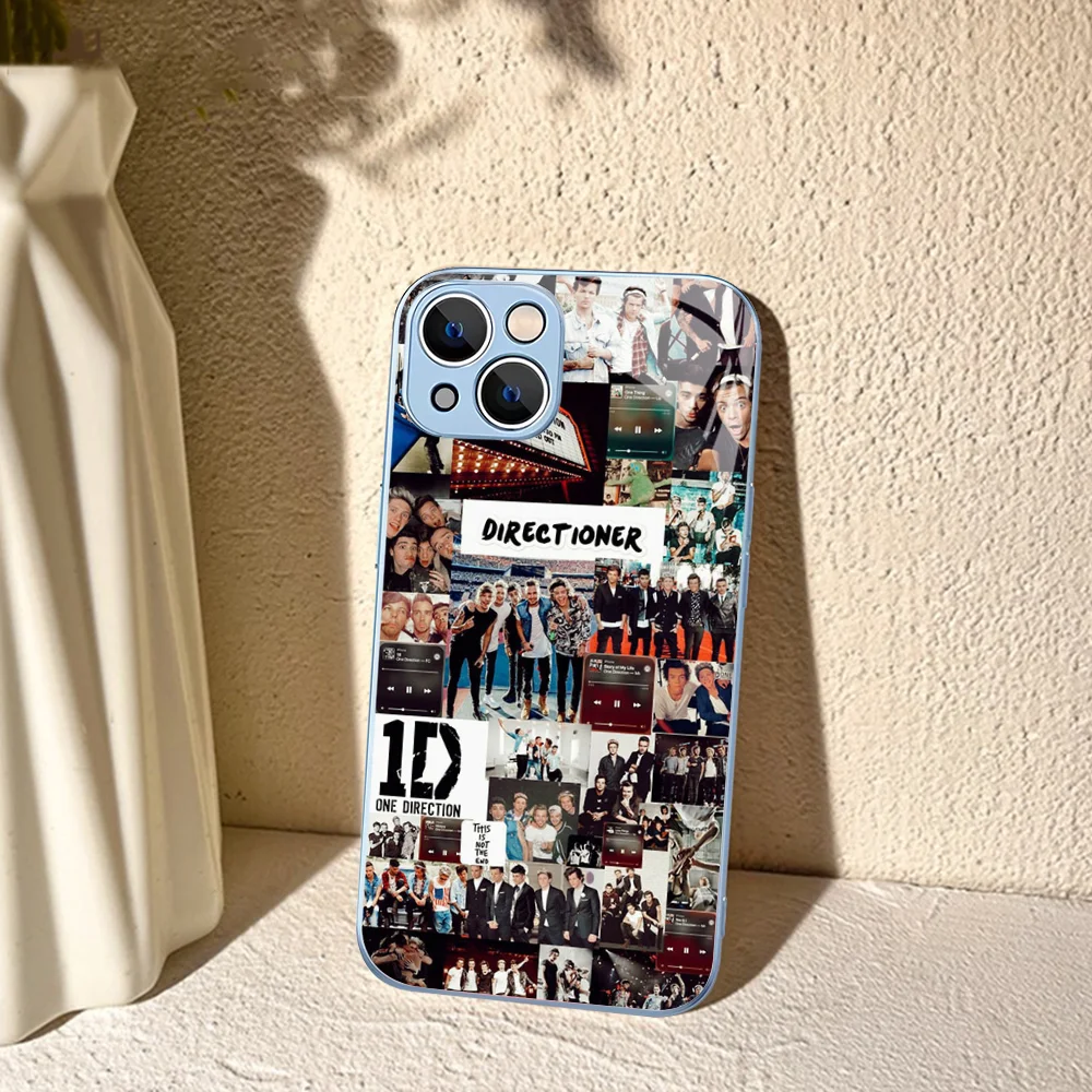 O-one Directions Phone Case For IPhone 14 13 12 Mini 11 Pro XS Max X XR 14 Plus Tempered Glass Cover