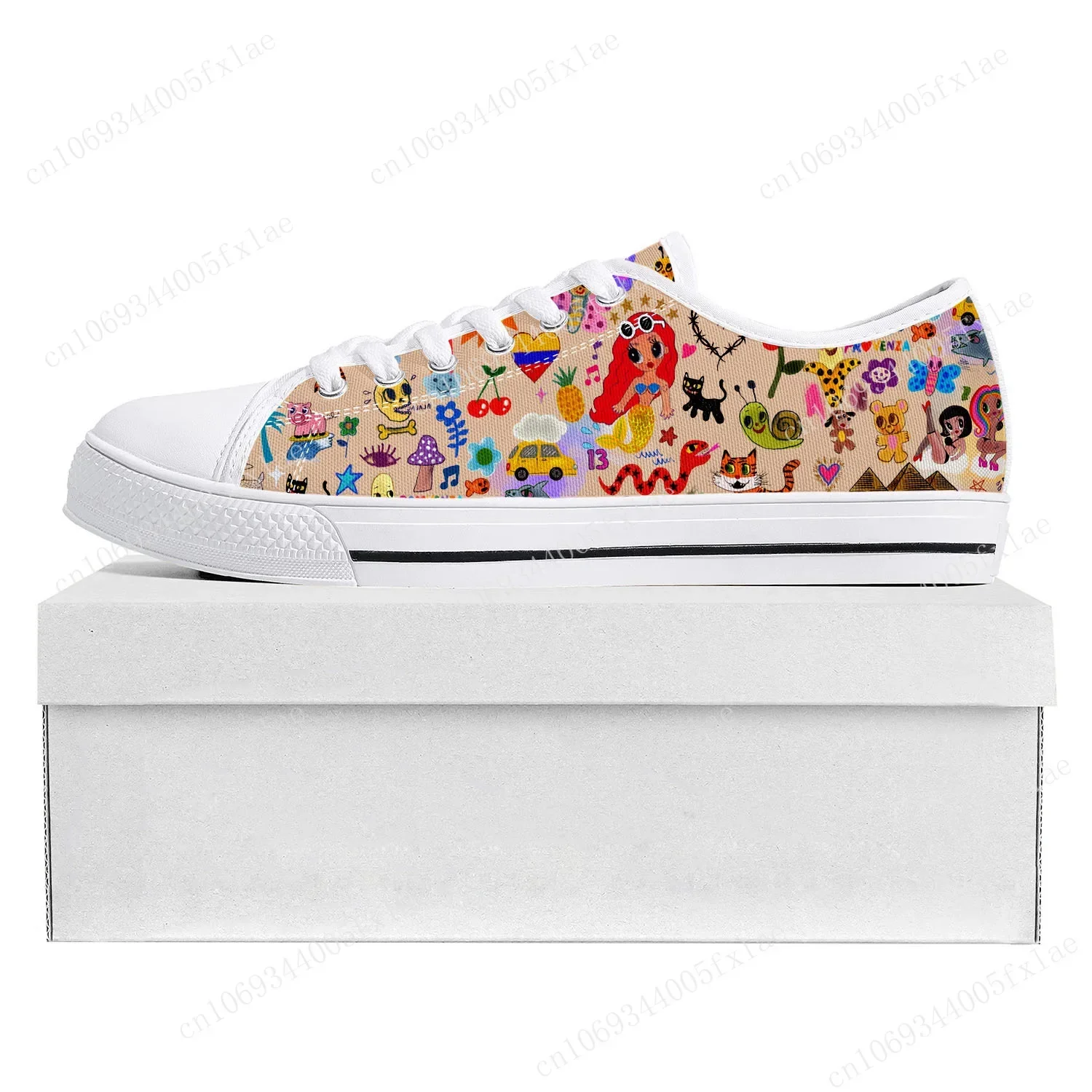 

Manana Sera Bonito Low Top High Quality Sneakers Mens Womens Teenager Canvas Sneaker Casual Couple Shoes Custom Shoe White