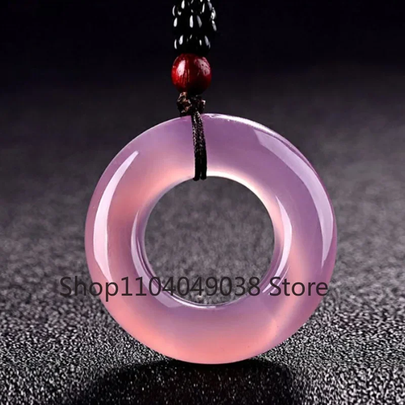 

Jade Medal Safety Ring for Men and Women Jade Medal Nostalgic Safety Buckle