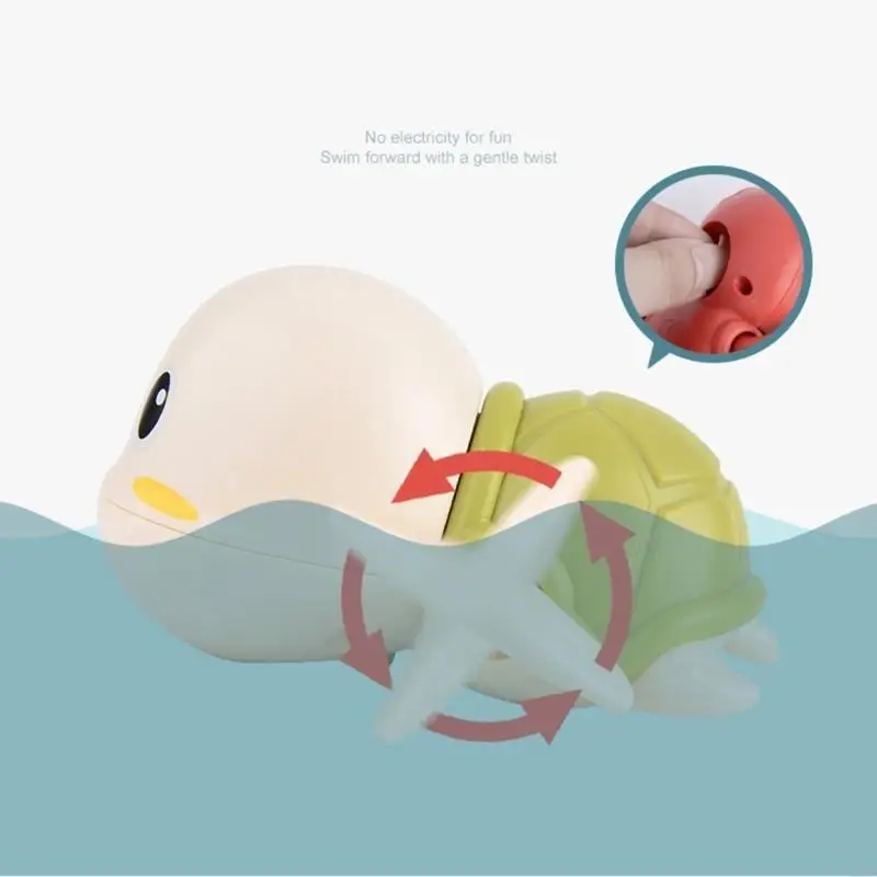 Q22d Clockwork Bath Toy Bath Bath Dust