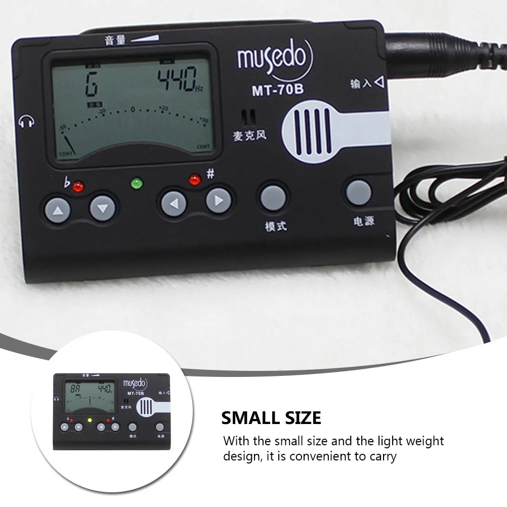 Tuner Guzheng Digital Metronome Tone Generator Chromatic Guitar Violin Instrument Electronic Accessory Ukulele Bass Tuning