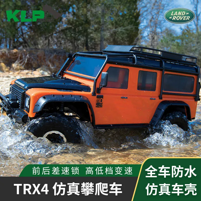 Neue RC 1/10 Simulation Traxxas Trx4 Geländewagen Elektrische Land Rover Defender Fernsteigen Klettern Differential Lock Modell Spielzeug