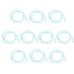 12 Pcs Disposable Nasal Oxygen Cannula Medical Pipe Home Hospital Supplies Tube