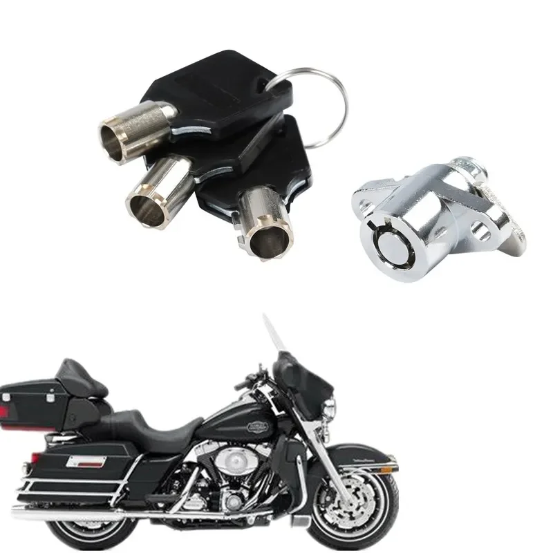 

Для Harley Touring FLT FLHT FLHTCU FLHRC Road King Street Electra Glide 014-021 Запчасти для мотоциклов Tour Pack Замок с ключами