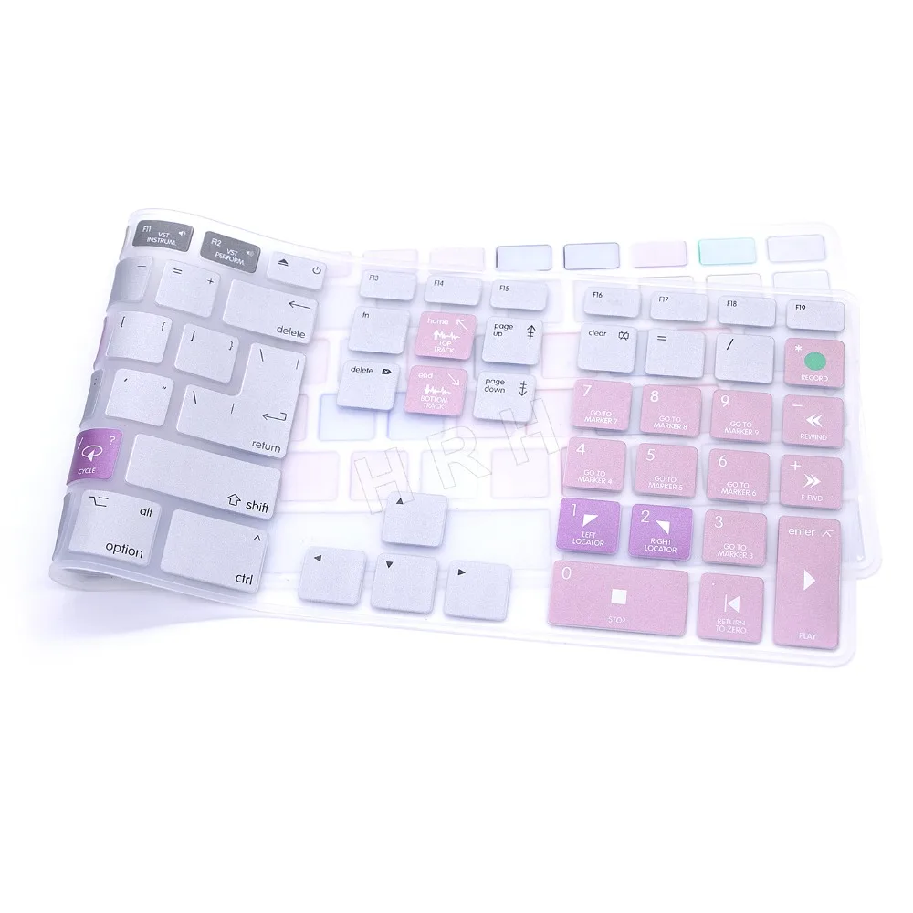 For Apple Keyboard with Numeric Keypad Wired USB Steinberg Cubase Hot keys Design Keyboard Cover For iMac G6 Desktop PC Wired