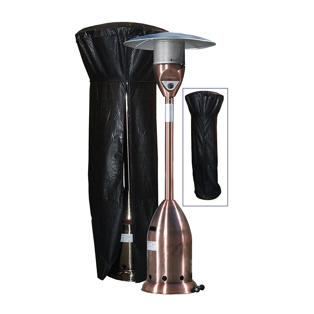 

Outdoor Heater Cover Simple Waterproof Rain Cover for Home Outdoor Garden Courtyard (Black Umbrella-Type 84x221cm)