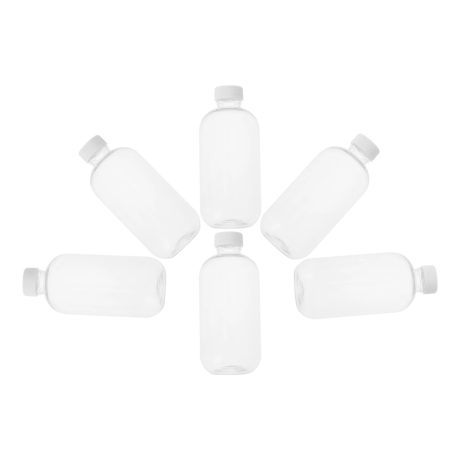 

6pcs Beads Storage Bottles Reloading Plastic Subpackage Containers Toy Refill Transparent Display Bottle Portable