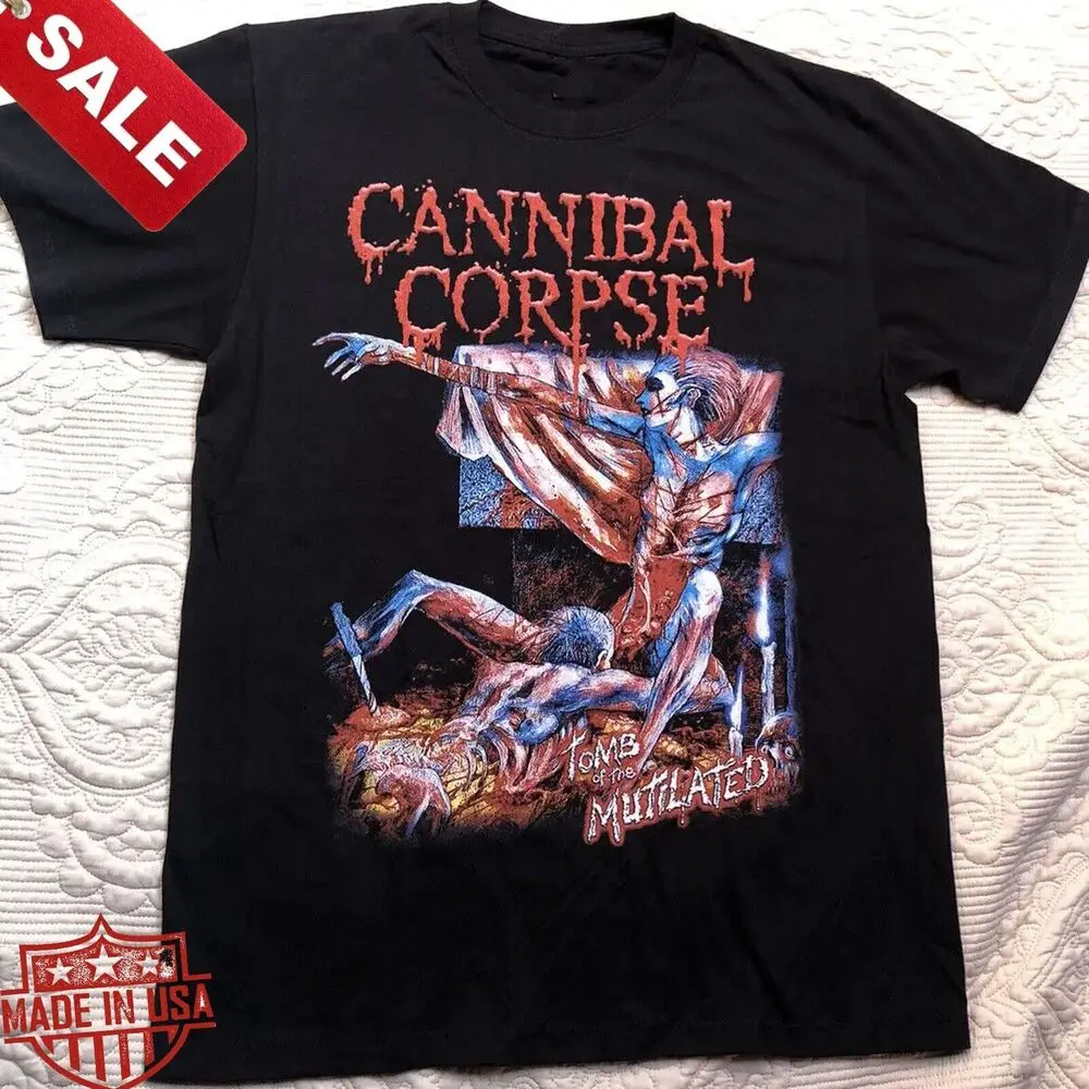 New Cannibal Corpse Tomb Of The Mutilated Cotton Unisex All Size Shirt