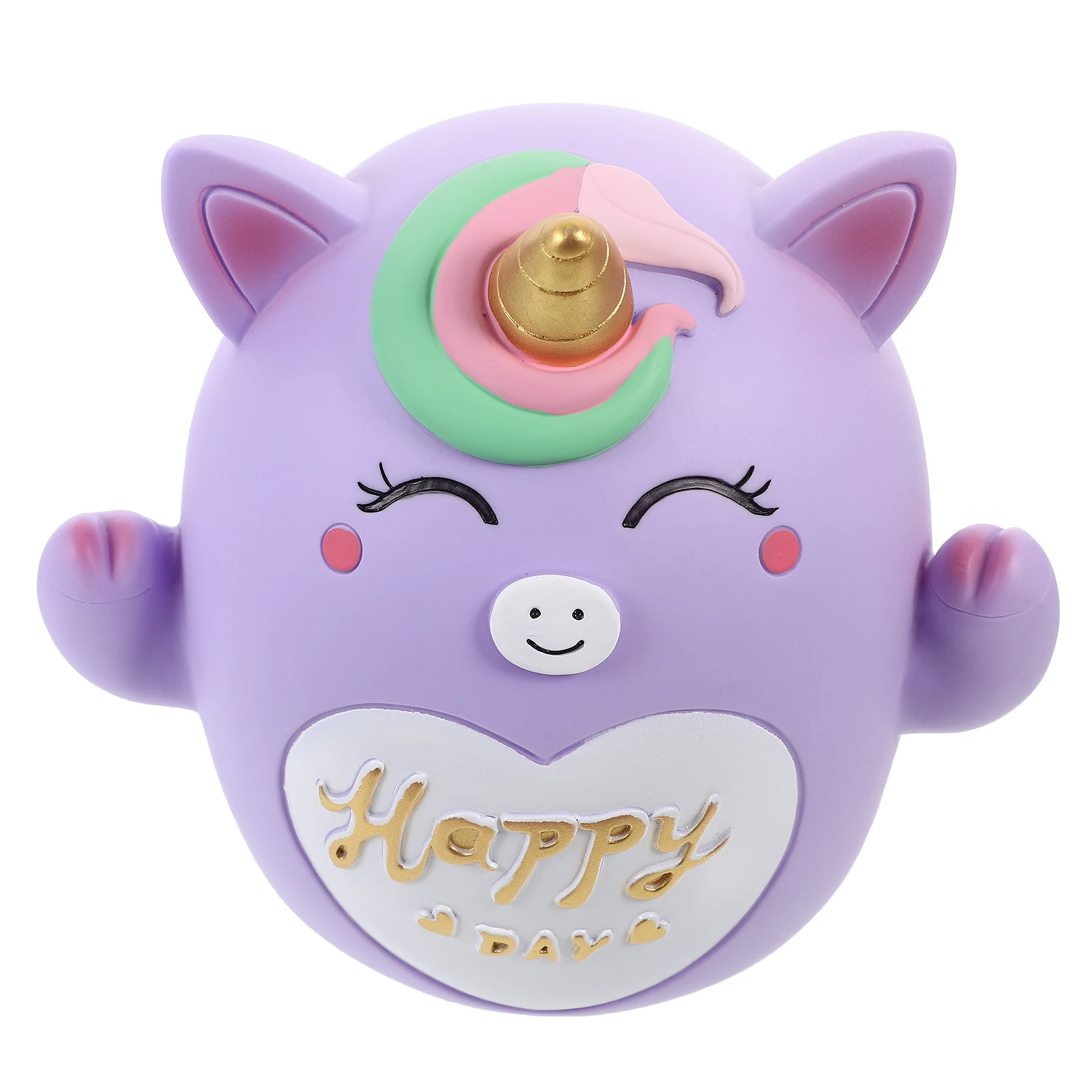 

Cute Unicorn Piggy Vinyl Money Box Decorative Saving Jar For Girls Birthday Christmas Gift Coin Holder Adornment Creative