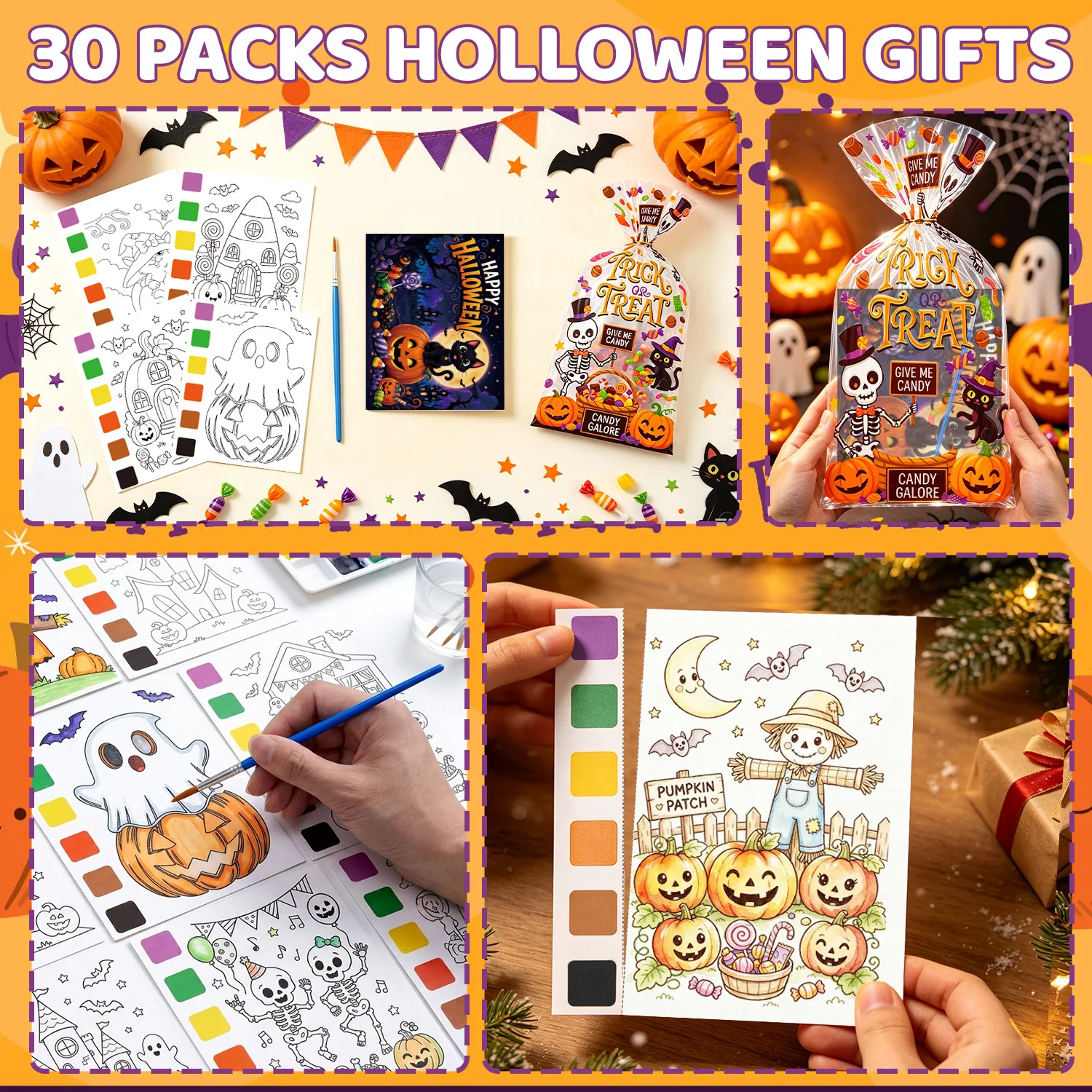 240pcs Halloween Watercolor Co - đánh giá và giá Wedding Water Supply
