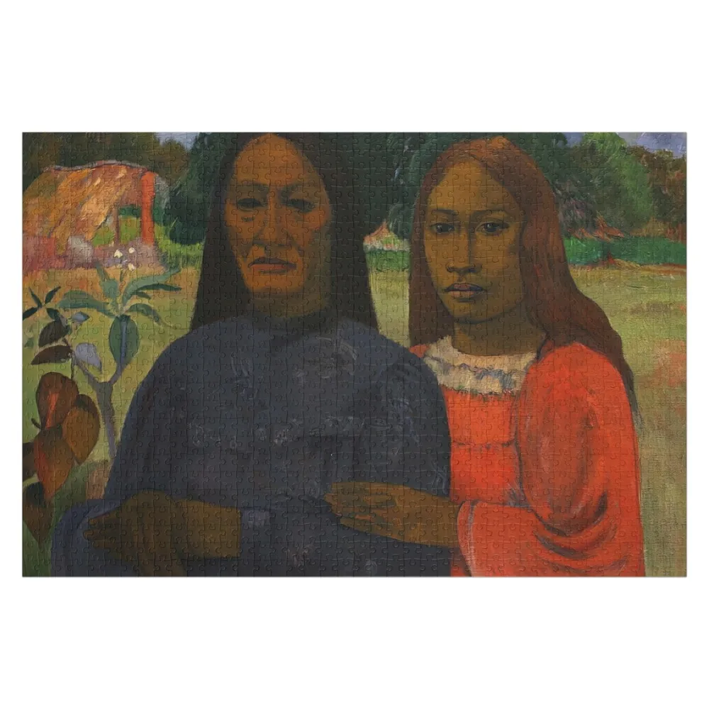 paul gauguin paintings, paul gauguin artwork, paul gauguin art style Jigsaw Puzzle Personalized Name Wooden Boxes Puzzle