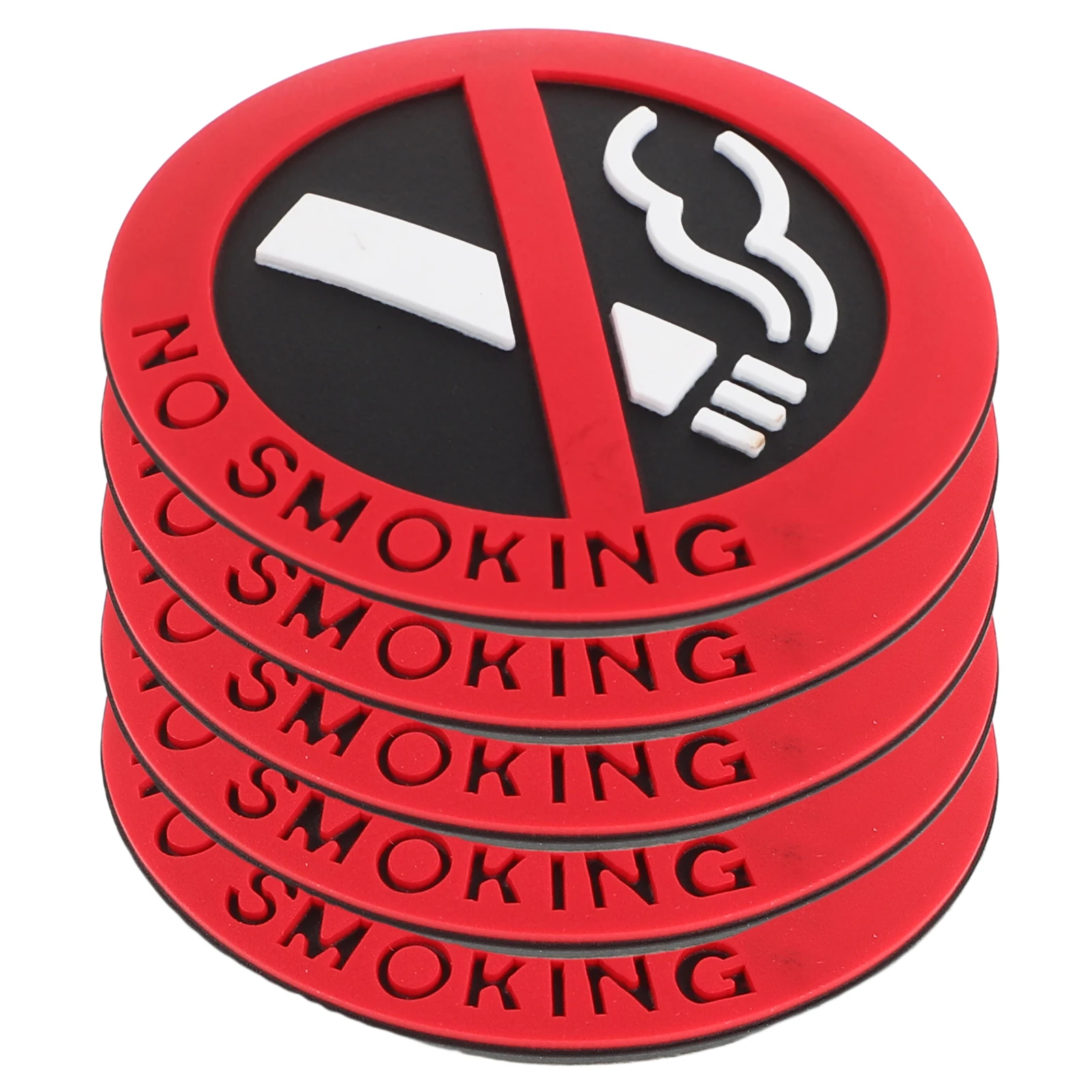 

1 set 1 Set Car No Smoking Sticker Decal Automotive Interior Warning Sign Removable Odor Absorbing Compact Adhesive Replacement