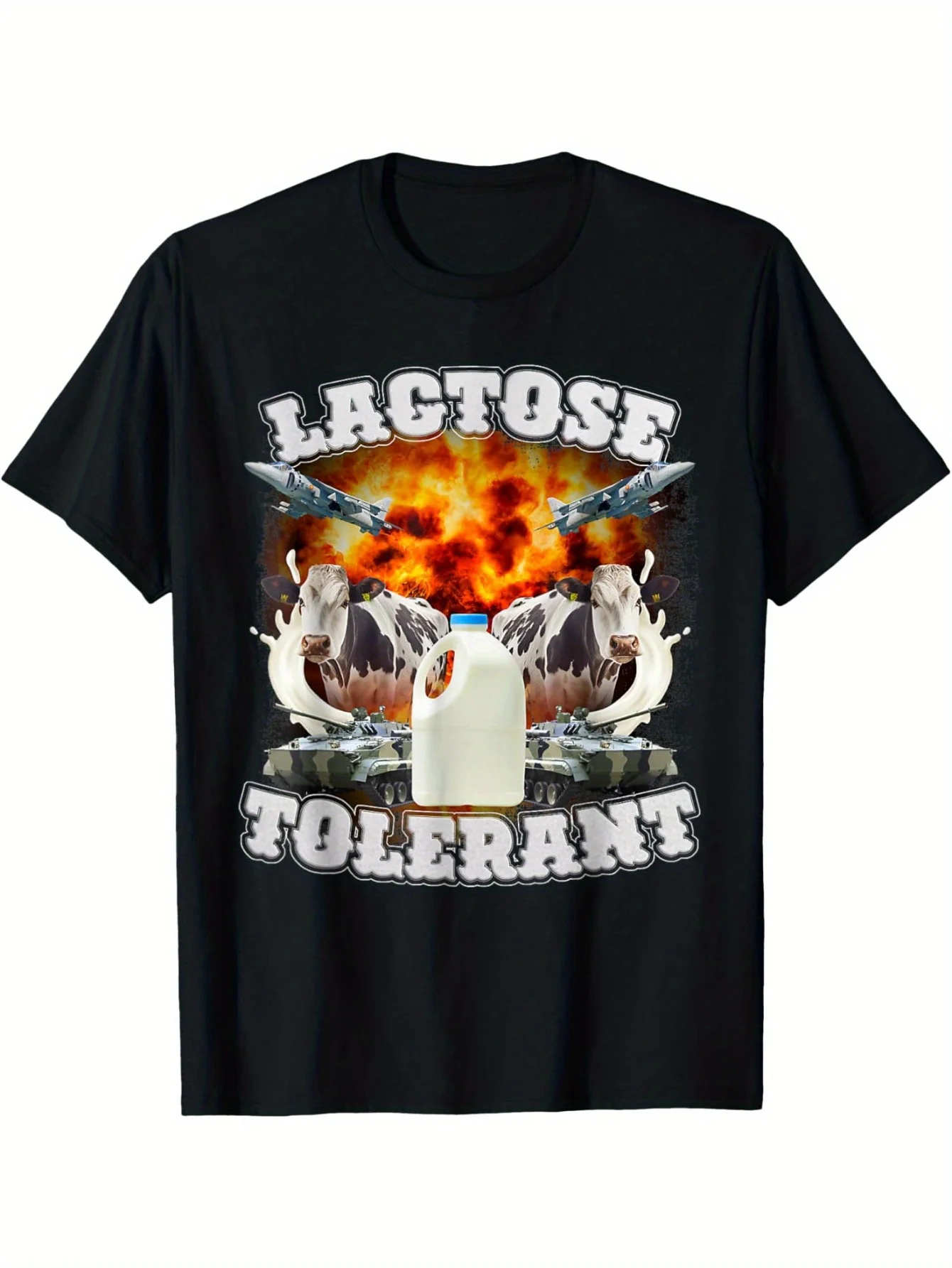 Lactose Tolerant Meme Funny Oddly Specific Dank Meme T-Shirt