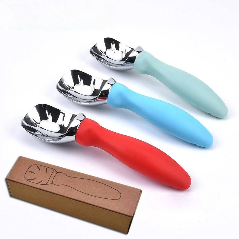 Multi-use ice cream spoon ball digger thickened ice cream spoon fruit ball player watermelon measuring spoon ice cream spoon