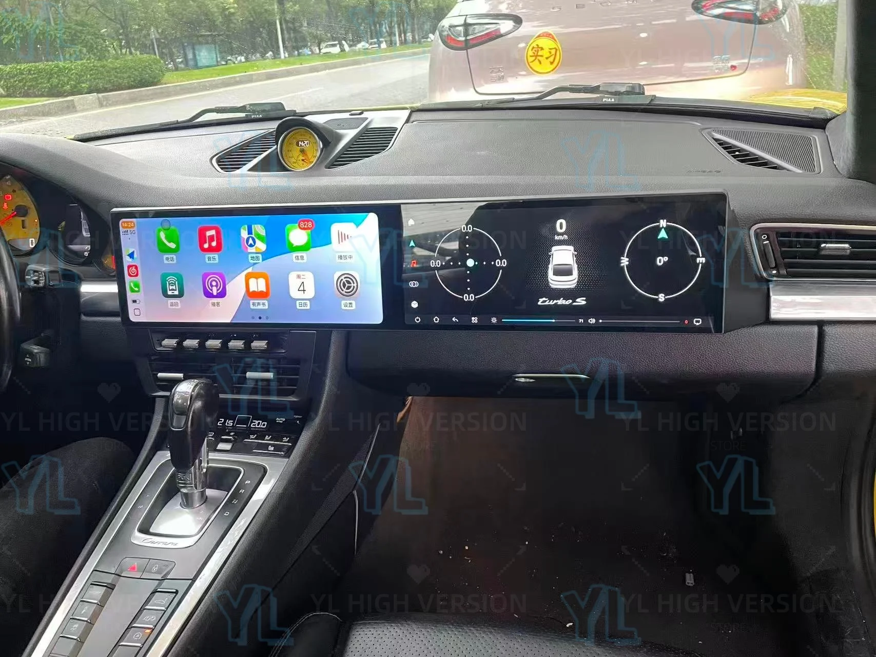 F لبورشه 911 2012-2019/718 2016-2023 أندرويد 13.0 السيارات لتحديد المواقع نافي الوسائط المتعددة ستيريو استقبال رئيس وحدة راديو السيارة ستيريو BT5.0 #3