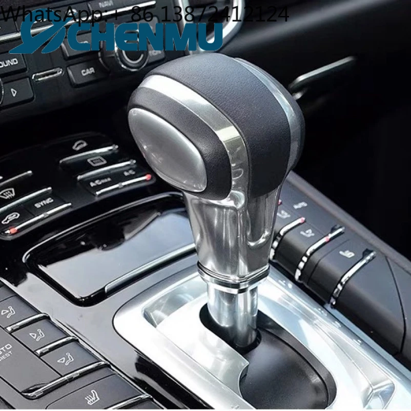 

Suitable for Porsche Cayenne Aircraft Gear Lever Large Gear Lever 15 Carbon Fiber Black Gear Lever Shift Head Accessory