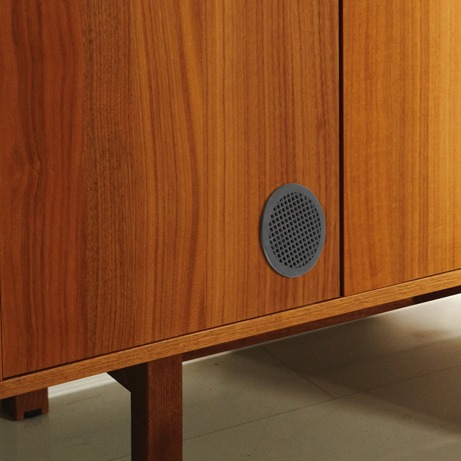 10Pcs Round Cabinet Ventilation Covers Plastic Air Vent Hole Plug for Wardrobe Furniture Mesh Vent Hole Decoration