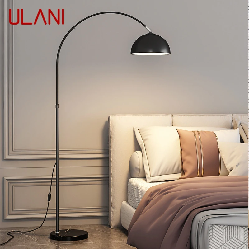 ULANI Nordic Fishing Floor Lamp ModernFamily Living Room Bedroom Creative LED Decorative Standing Light