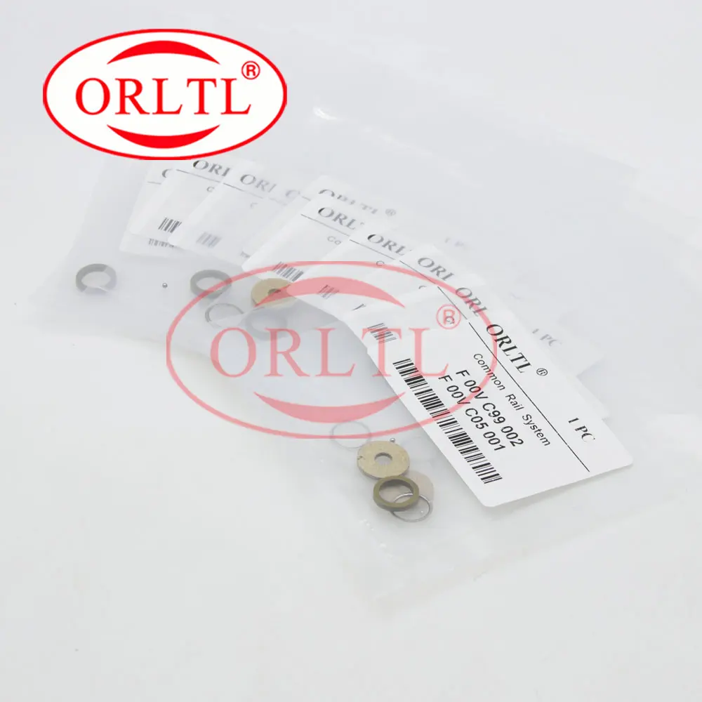 1Bag Euro 5 Diesel Fuel Injector Repair Kits F00RJ02177 F00VC05001 F00VC05008 (steel 1.34mm) Injector Overhaul Kit For BOSCH