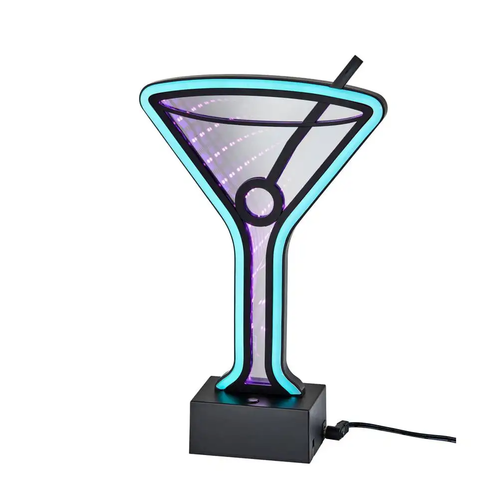

Infinity Neon Martini Glass Table/Wall Lamp