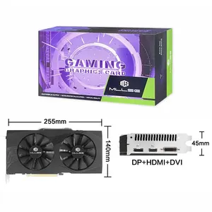 بطاقة رسومات الألعاب MLLSE AMD RX 580 8 جيجابايت 2048SP GDDR5 256Bit PCI-E 3.0 × 16 8Pin Radeon GPU Rx 580 بطاقة رسومات بطاقة الفيديو أعلى 8 مبيعات رخيصة لبطاقات الفيديو - No7