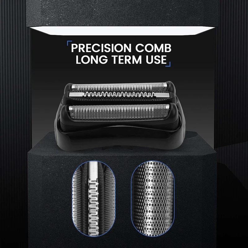 Cabezal de repuesto para afeitadora 21B, para maquinillas de afeitar eléctricas Braun Series 3, 301S,310S,320S,330S,340S,360S,3010S,3020S,3030S,3040