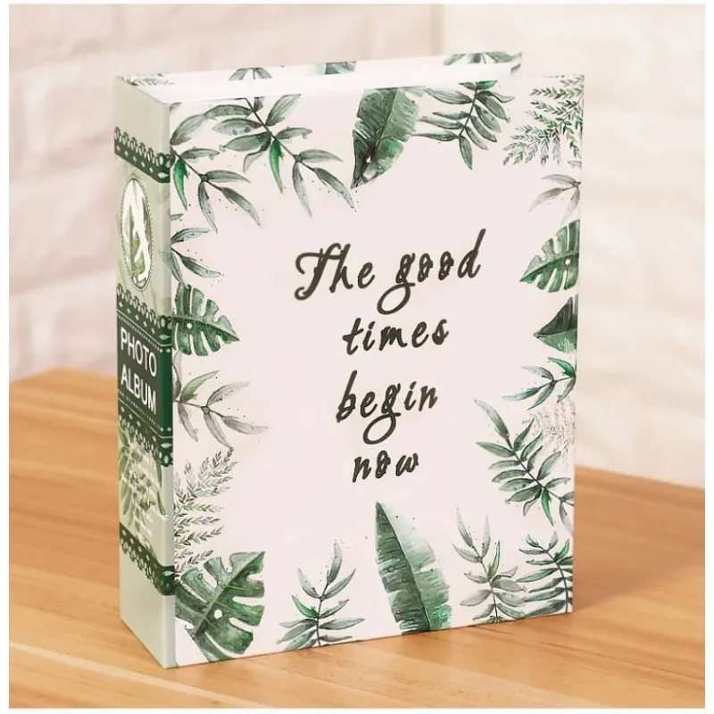 

Art Photo Album Slip in Case with 100 Pockets 6 X 4 Inch Family Friends Memories Picture Photograph Albums Book