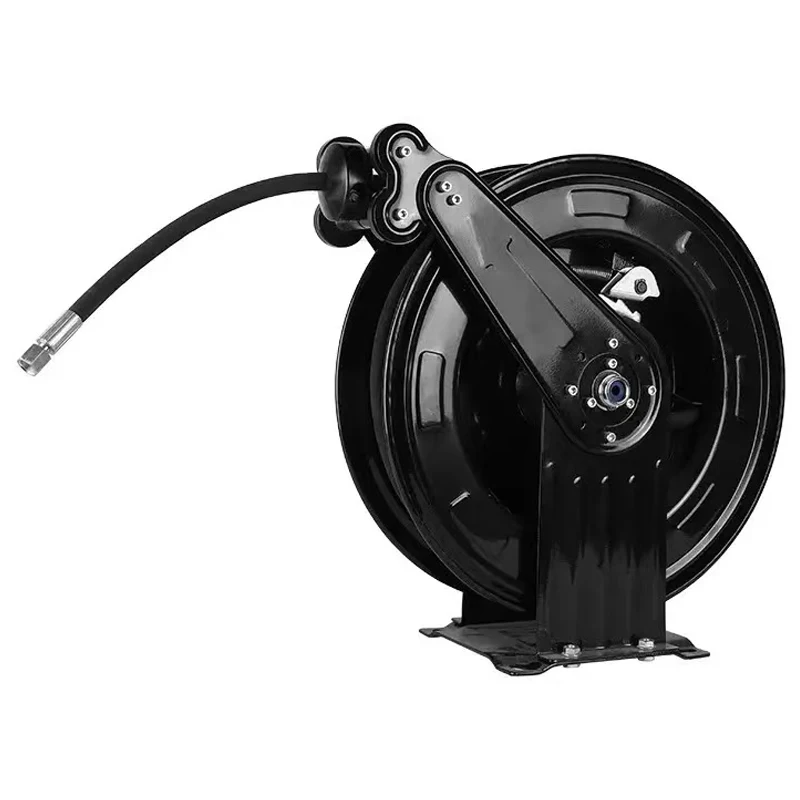 

10m Automatic Retracting Stainless Steel Hose Reel Wall Mount For Garden Or Car Wash High Pressure Air Washer Hose Reel