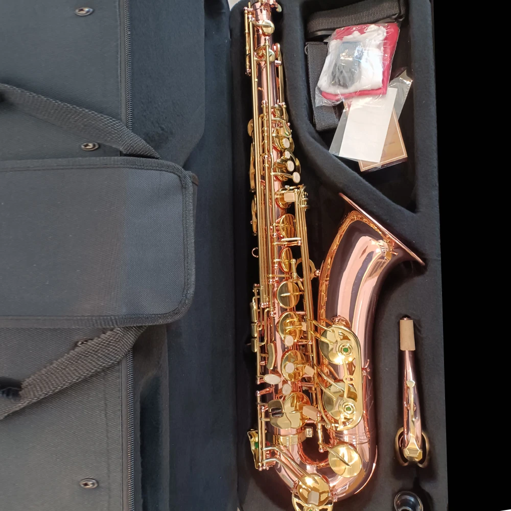 

Franc Original 802 model Bb professional tenor saxophone Phosphor copper high-quality Tenor sax jazz Woodwind instruments