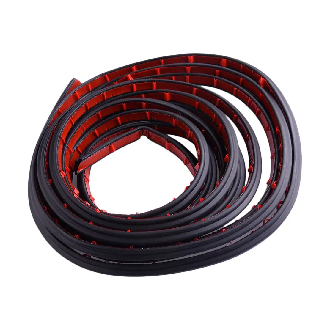 

5 м, 16 футов, 3 отверстия, универсальная уплотнительная лента для края багажника автомобиля, резиновая уплотнительная лента, двухслойная L-образная форма