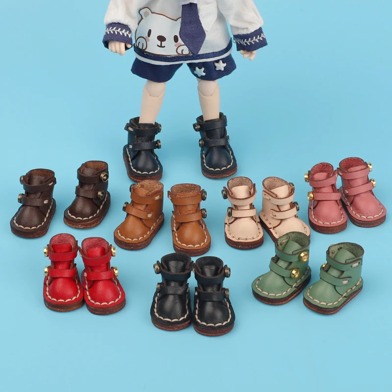 

HOUZIWA GSC 1/12 BJD Doll Boot Shoes For OB11 Dolls