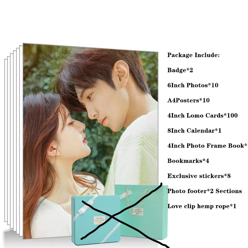 

Chinese Drama Hidden Love Tou Tou Cang Bu Zhu Zhao Lu Si Picture Book Posters Photo Drama Photo Album HD Posters Without Box