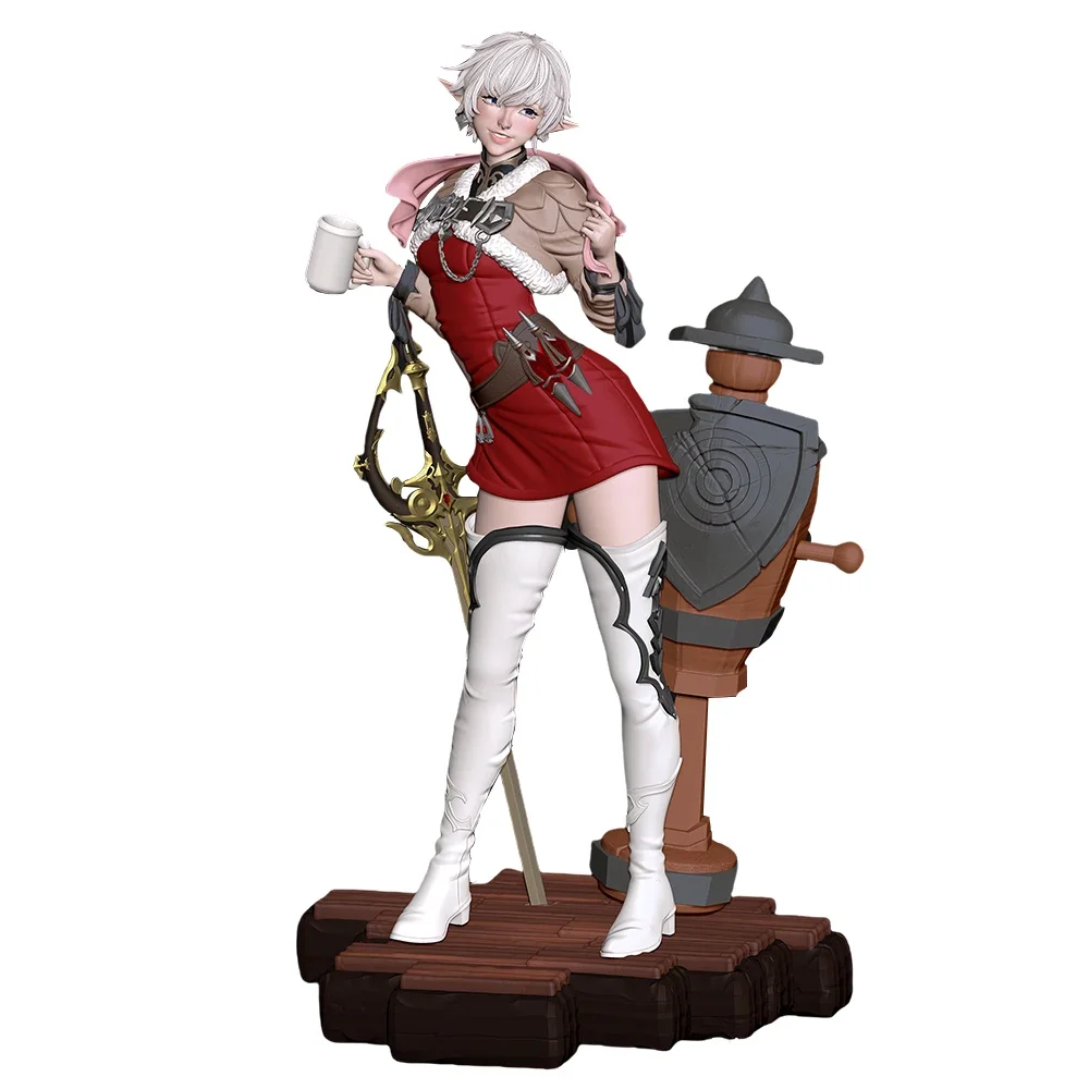 Alisaie Leveilleur Figure 1:18 Miniature Resin Model Kit Unpainted Plastic Model Kit A656