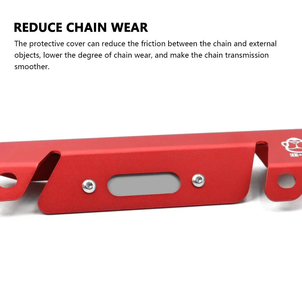 Applicable to Honda Monkey 125 2024 monkey125 2018-2025 Motorcycle Rear Chain Guide Guard Chain Case Guard Cover Protector