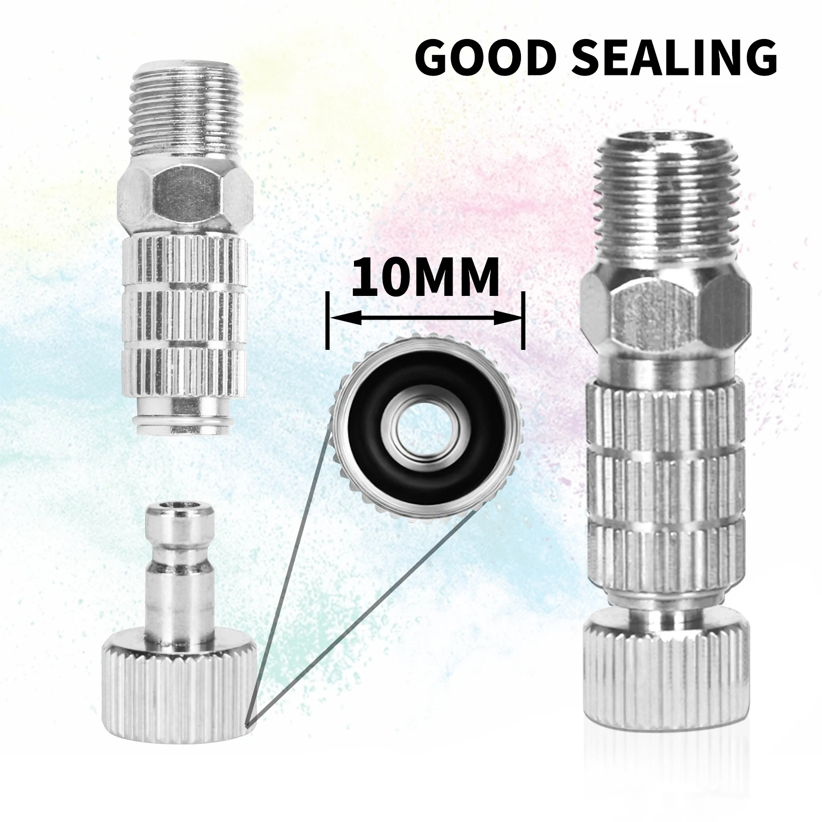 Quick Release Airbrush Coupling Airbrush Interface Replacement Fitting 1/8\