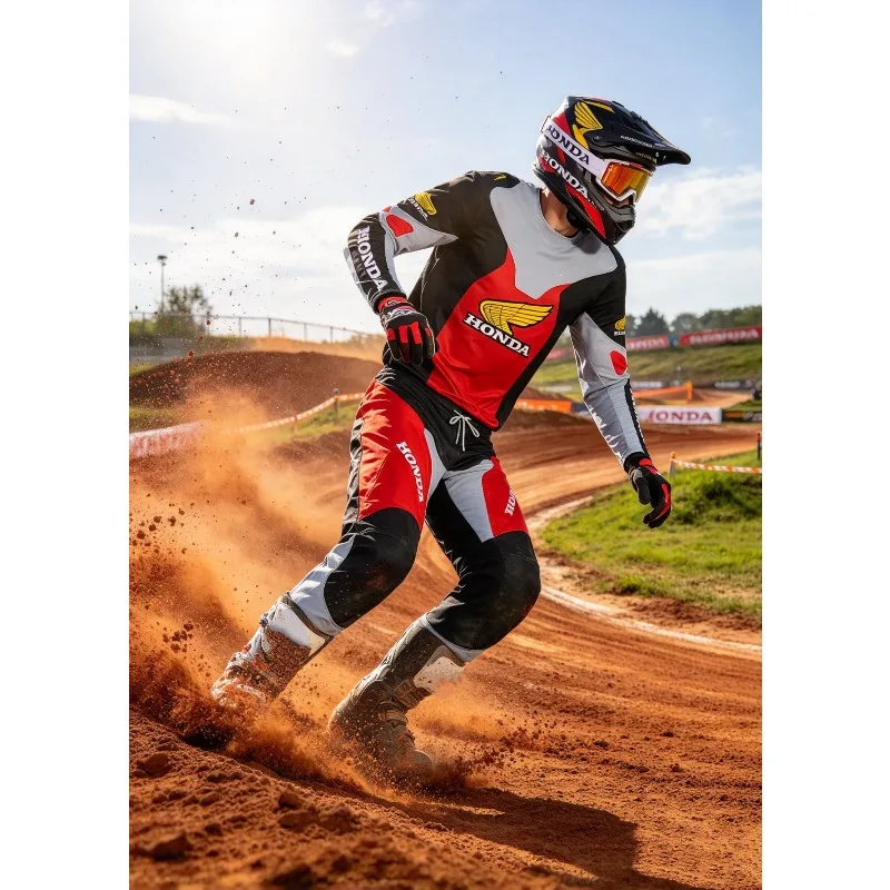 2026 Motocross Jersey and Pants Set The Motocross Endurance Gear Combination Off-road Men and Women's Racing Suit