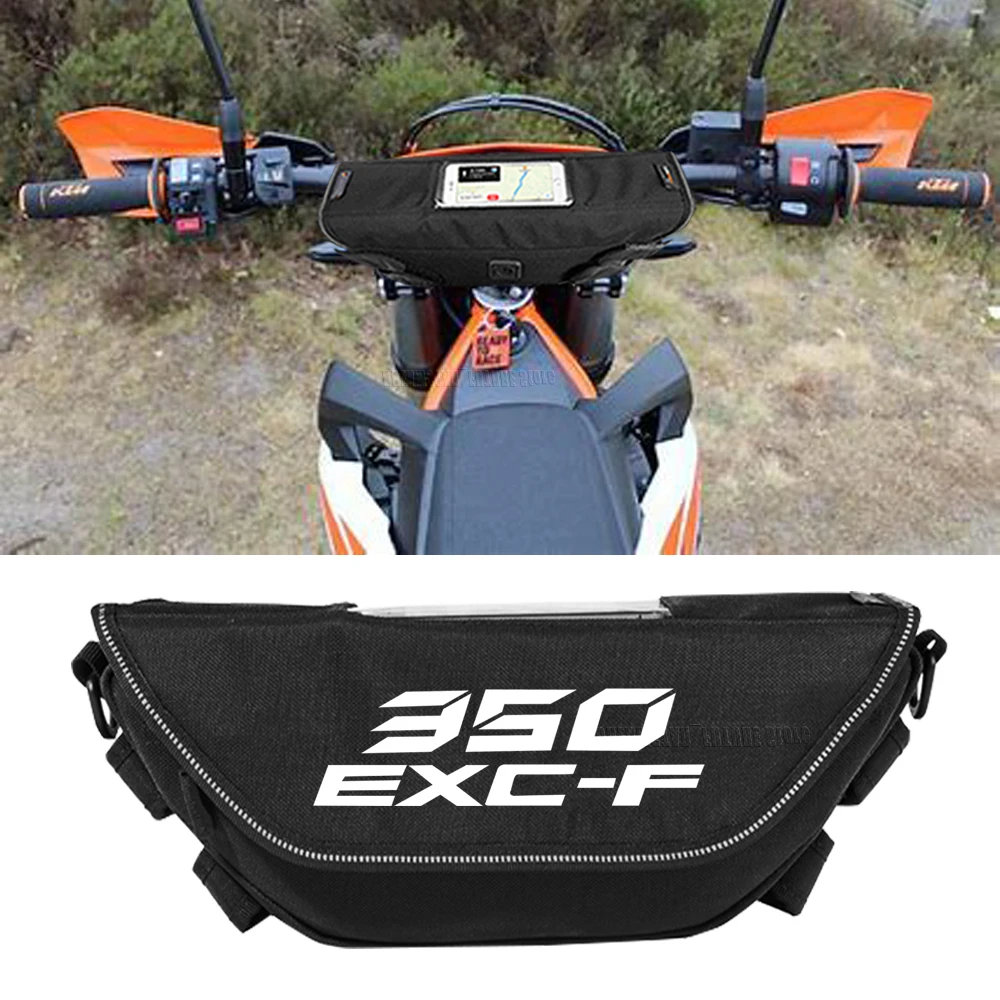 For 500 350 EXC-F XCF-W 250 XC-F 300 XC-W 250 150 125 XC Waterproof motorcycle handlebar travel navigation bag