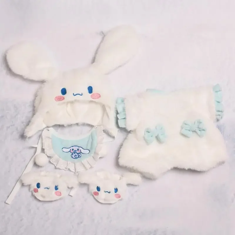

Miniso Cute Sanrio Doll Clothes Cinnamoroll Accessories Kawaii Plush Toys Stardew Lina Belle Dressup Clothes Toys for Girls Gift