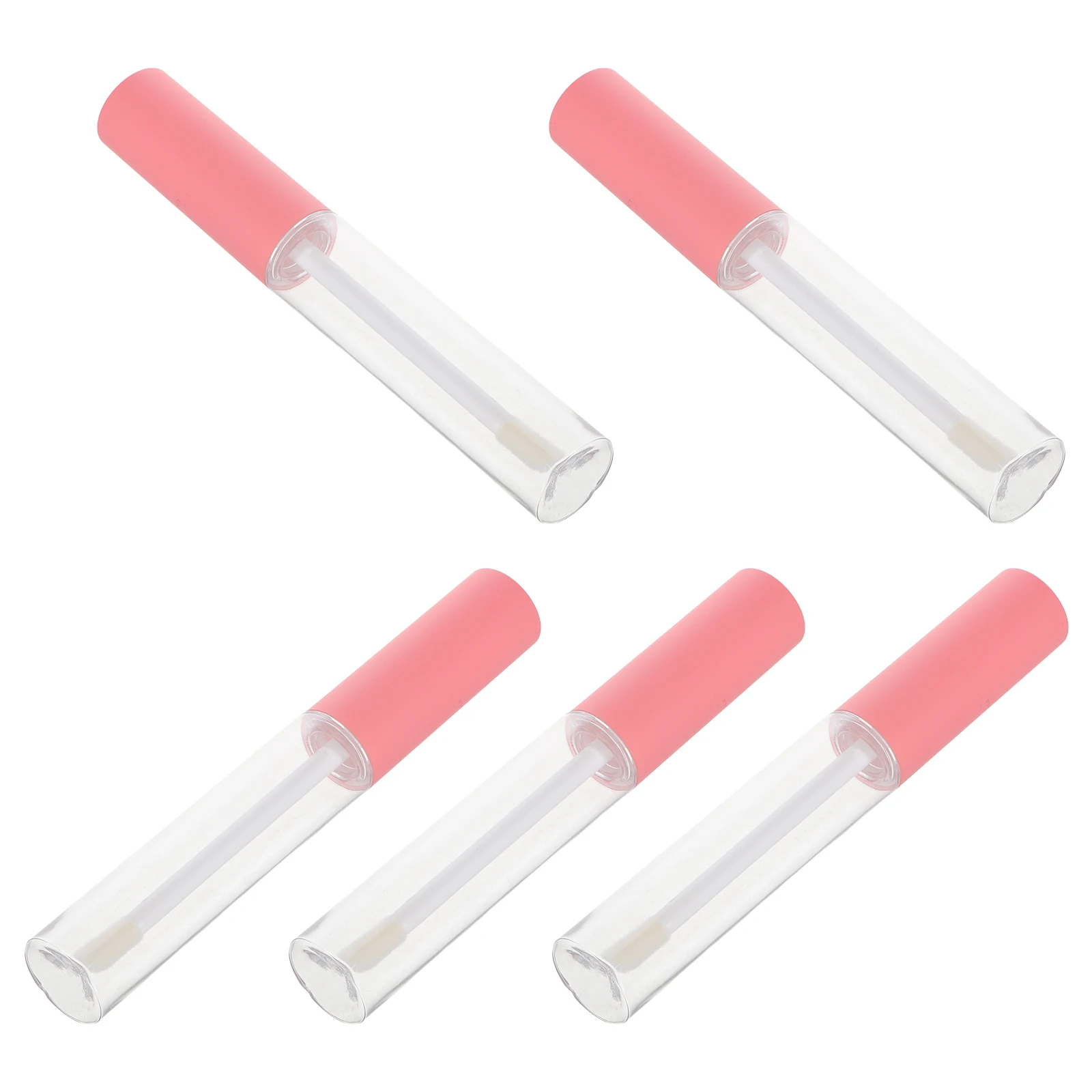 

5pcs Air Tube Eyeliner Clear Lip Gloss Containers Empty Holder Tubes Bulk Mascara DIY Reusable Portable Makeup Tools Refillable