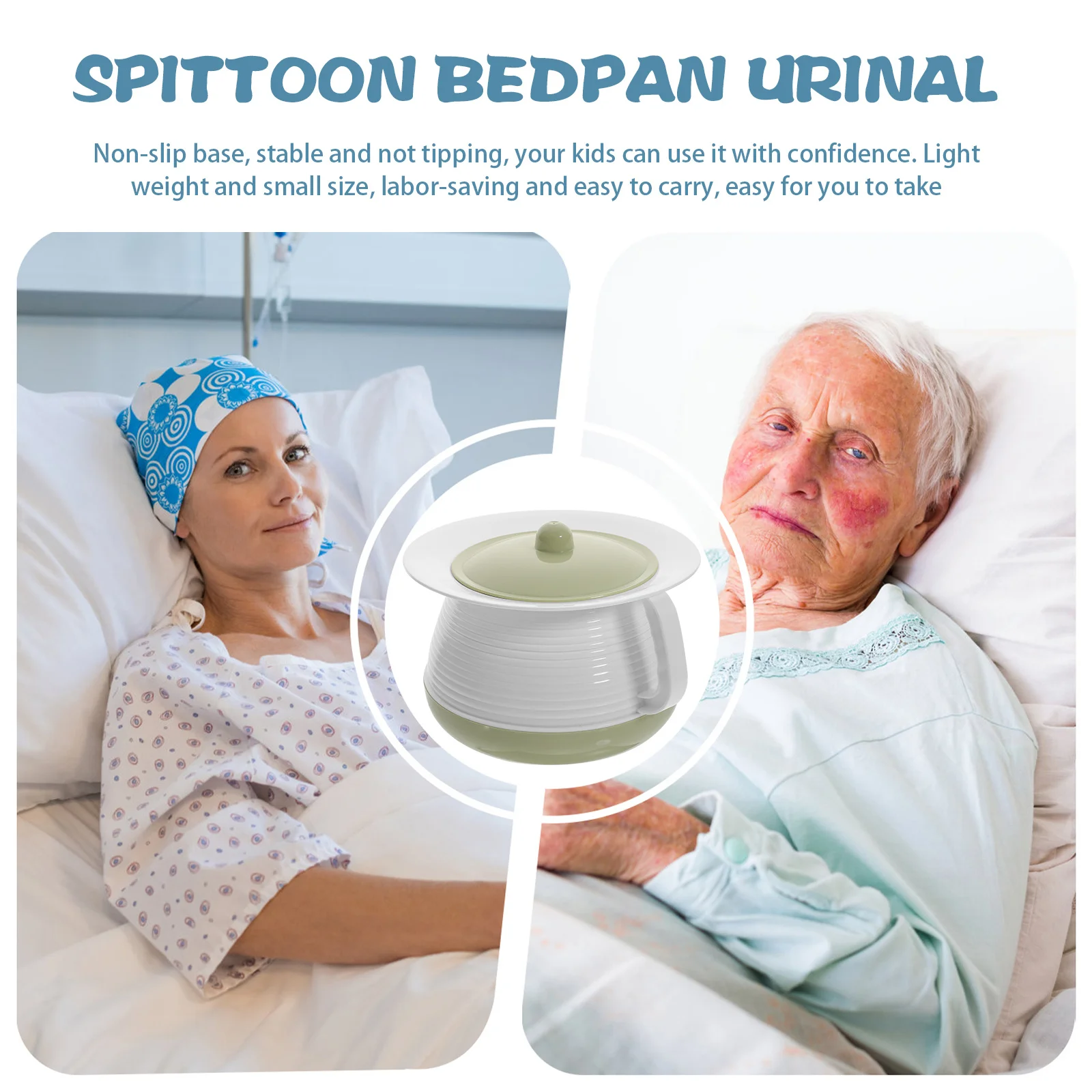 1 Zestaw Wytrzymały Plastikowy Pisuar Kompaktowy Podkładka Pod Sedes do Treningu Uzwojenia Mocna Nośność Pisuar dla Dorosłych